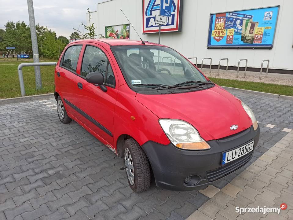 Chevrolet Spark Matiz 2007 08 benzyna 799cm3 Spark lubelskie Lublin