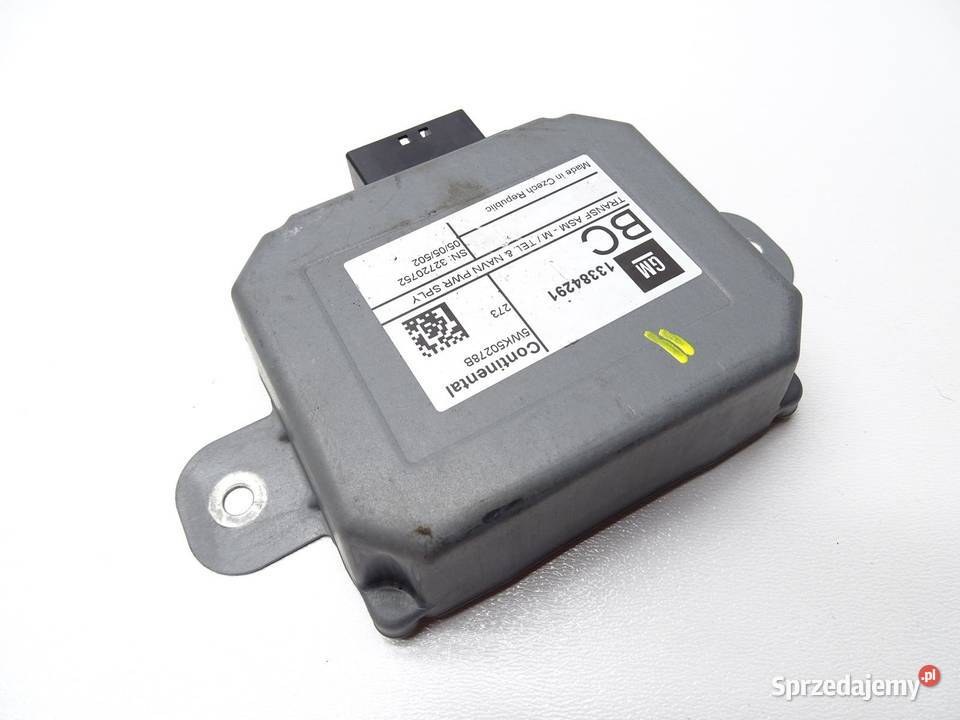 MODUŁ STEROWNIK NAPIĘCIA 13384291 OPEL ASTRA IV