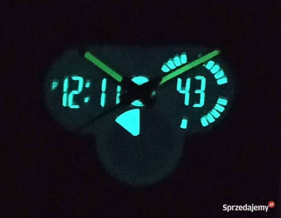 Zegarek męski stylowy dwa czasy stalowa koperta mazowieckie Warszawa