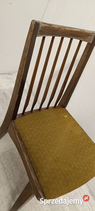 krzesło krzesła model Hałas 200157 vintage stare Krzesła Radomsko