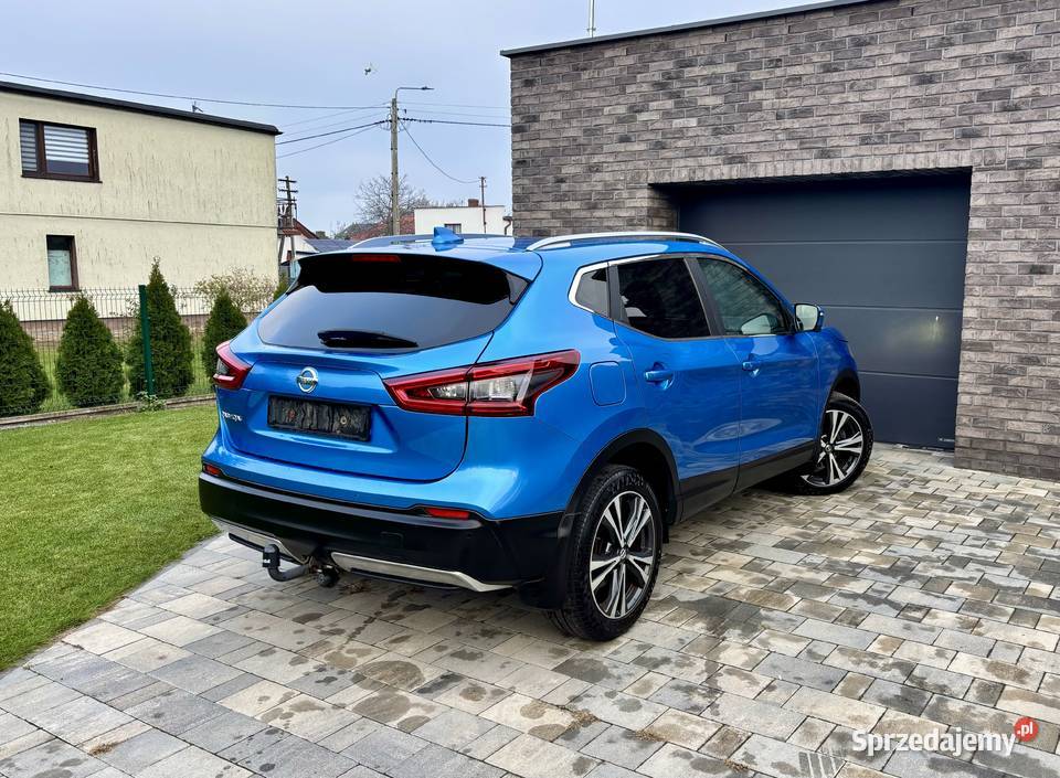Nissan Qashqai 12 115hp błękitny bezwypadkowy 162000km Słupca