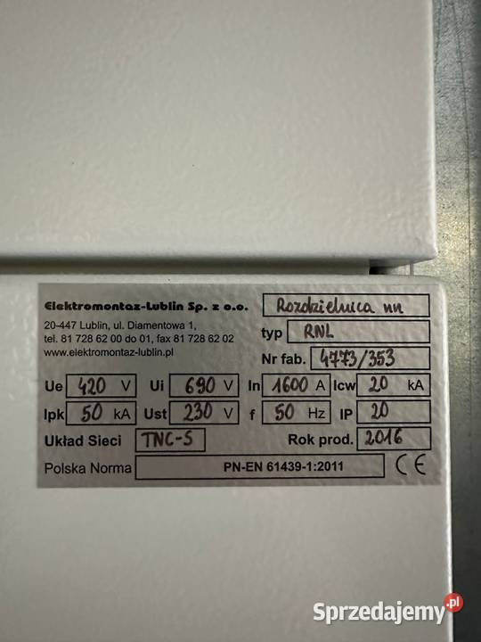 Stacja trafo 1megawat lubelskie Lublin