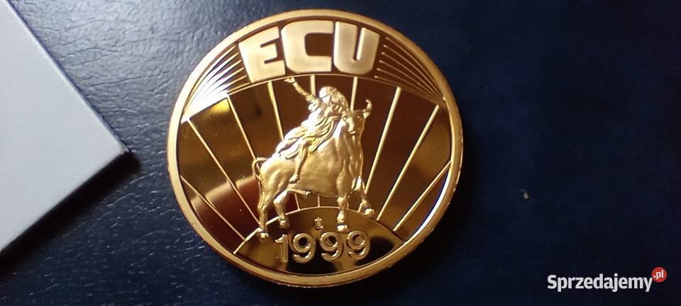 Stare monety Medal ECU 206 Lesko