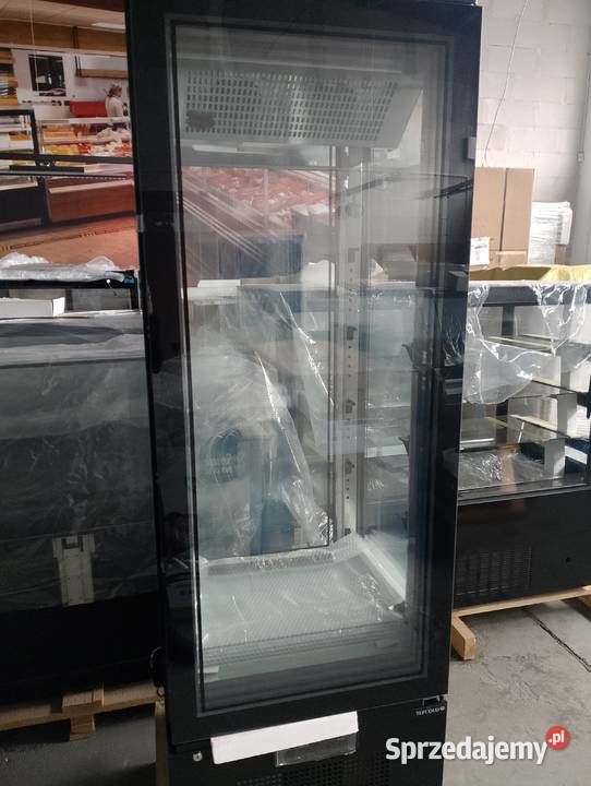 Witryna cukiernicza Słupek Tefcold NOWA CZARNA Stargard