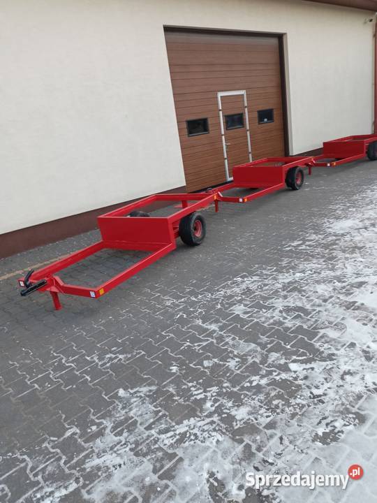 Wózek sadowniczy na skrzyniopalety Kępa Piotrawińska