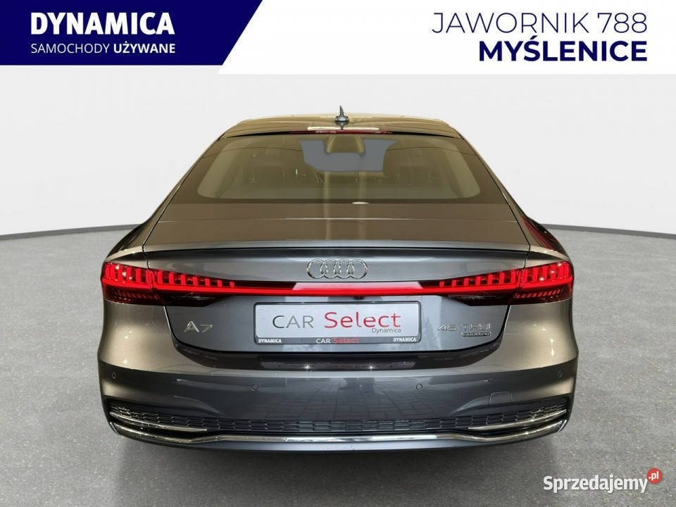 Audi A7 Sportback VAT 23 45TFSI mHEV 265 Stronic czujnik deszczu Myślenice
