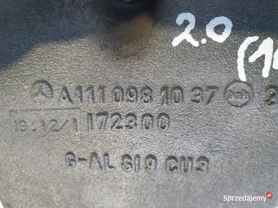 KOMPRESOR DOŁADOWANIA Mercedes W203 20 K