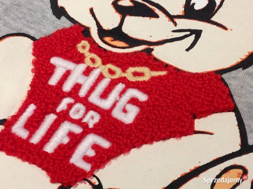 Bluza Męska Szara GUESS XL Aplikacja NOWA Nowa Sól