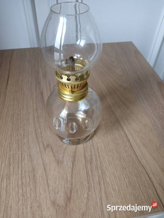 Lampa naftowa szklana Limanowa