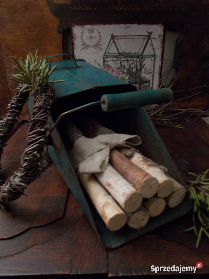 Piękna Stara Rdzawa WęglarkaOryginalna Pozostałe