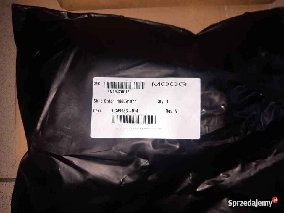 Elektrozawór MOOG Perzów sprzedam