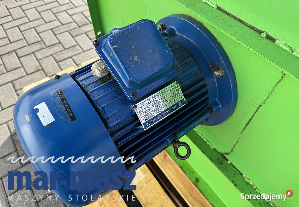 Wentylator TYWENT do odciągu trocin wyciąg 75kW Sierakowska Huta sprzedam