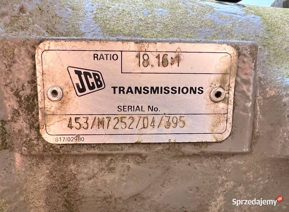 Most napędowy JCB 453M7252 589M6851 589M3977 wielkopolskie Poznań