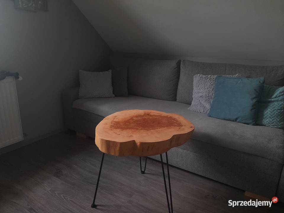 Stolik z plastra drewna duży wybór Dąb akacja zachodniopomorskie Kołobrzeg