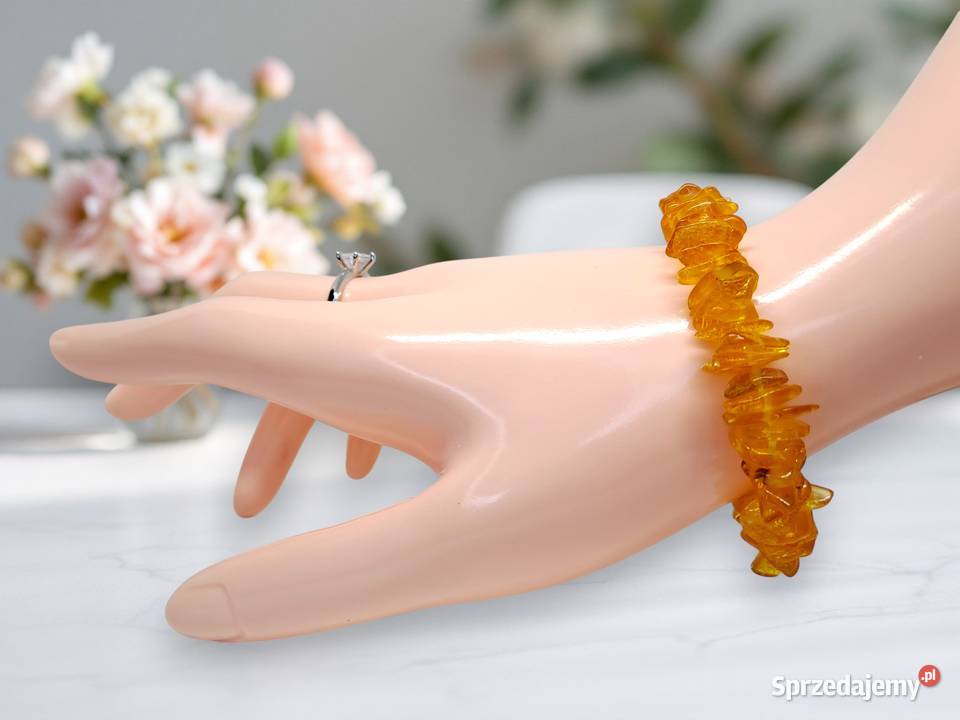 Bransoletka z bursztynu BURSZTYN bałtycki Warszawa
