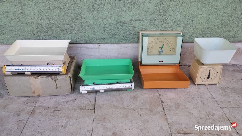 4 wagi PRL Pozostałe Poznań