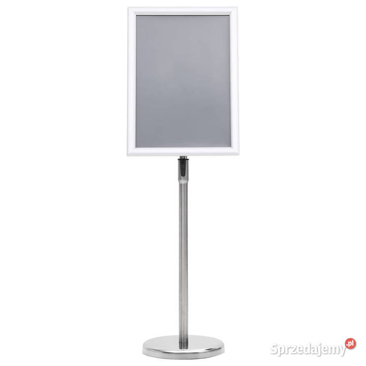 STOJAK NA PLAKAT A3 SREBRNY STOP ALUMINIUM mazowieckie Warszawa