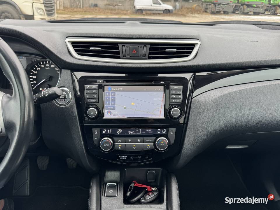 Nissan Qashqai 12 BENZYNA Klimatronik Nawigacja ASR (kontrola trakcji) Konin