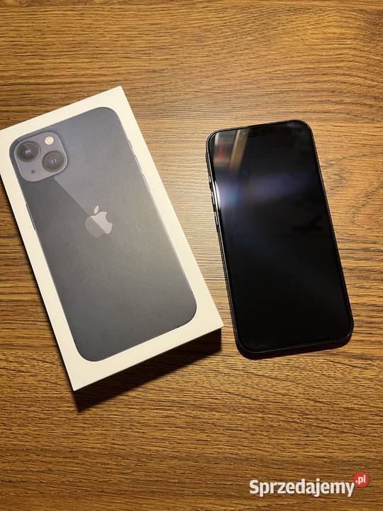 Nowy Apple IPhone 13 Czarny Midnight Wrocław