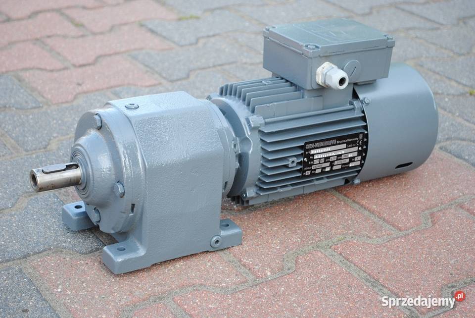 Motoreduktor 075kw 38obrmin z hamulcem firmy SEW lubuskie Kargowa sprzedam