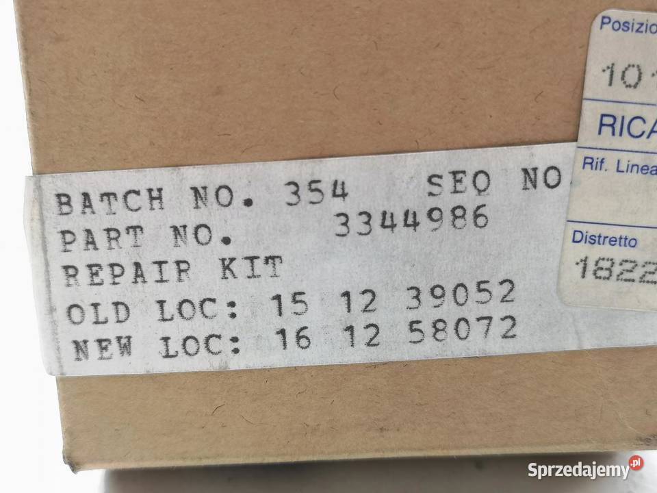 ZESTAW NAPRAWCZY GŁCYLHAMULCOWEGO VOLVO S40V40