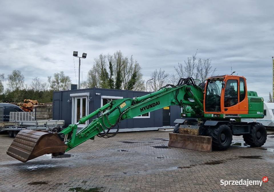 Koparka kolowa Hundai nie