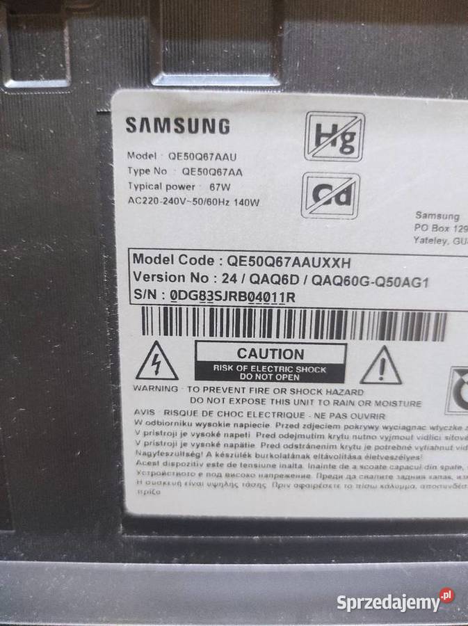 telewizor samsung 50 LCD Kraków