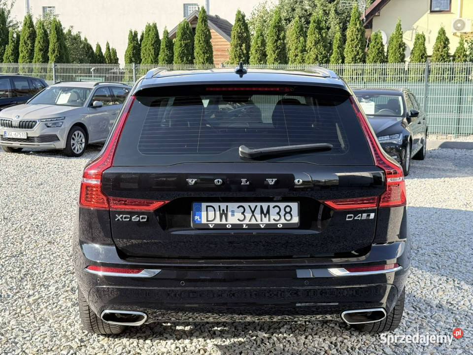 Volvo XC 60 D4 4x4 190 2018r Inscription kamera czujnik deszczu Wrocław