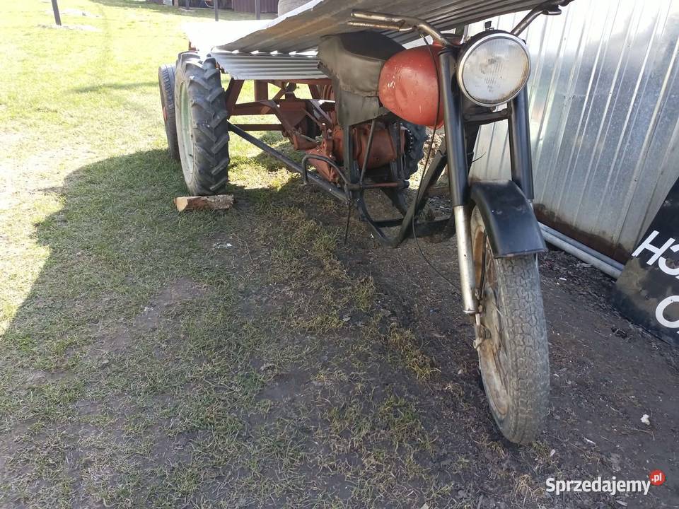 WSK 125 Trójkołowiec Bieg wsteczny Łańcut