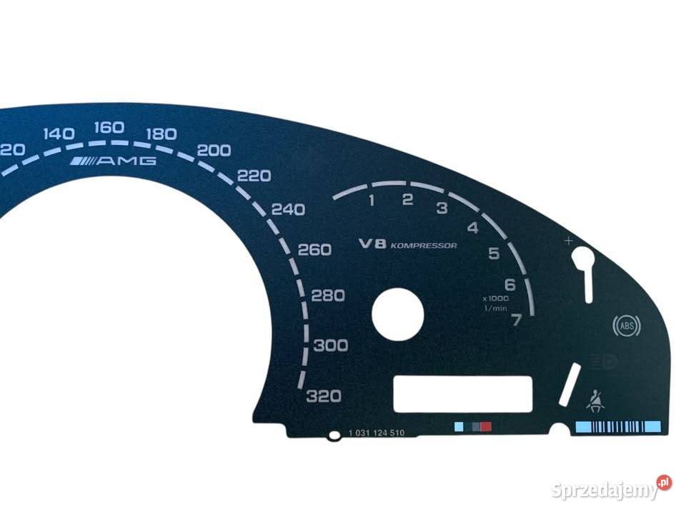 Tarcze zegarów licznika Mercedes W220 AMG 320 h osobowe sprzedam