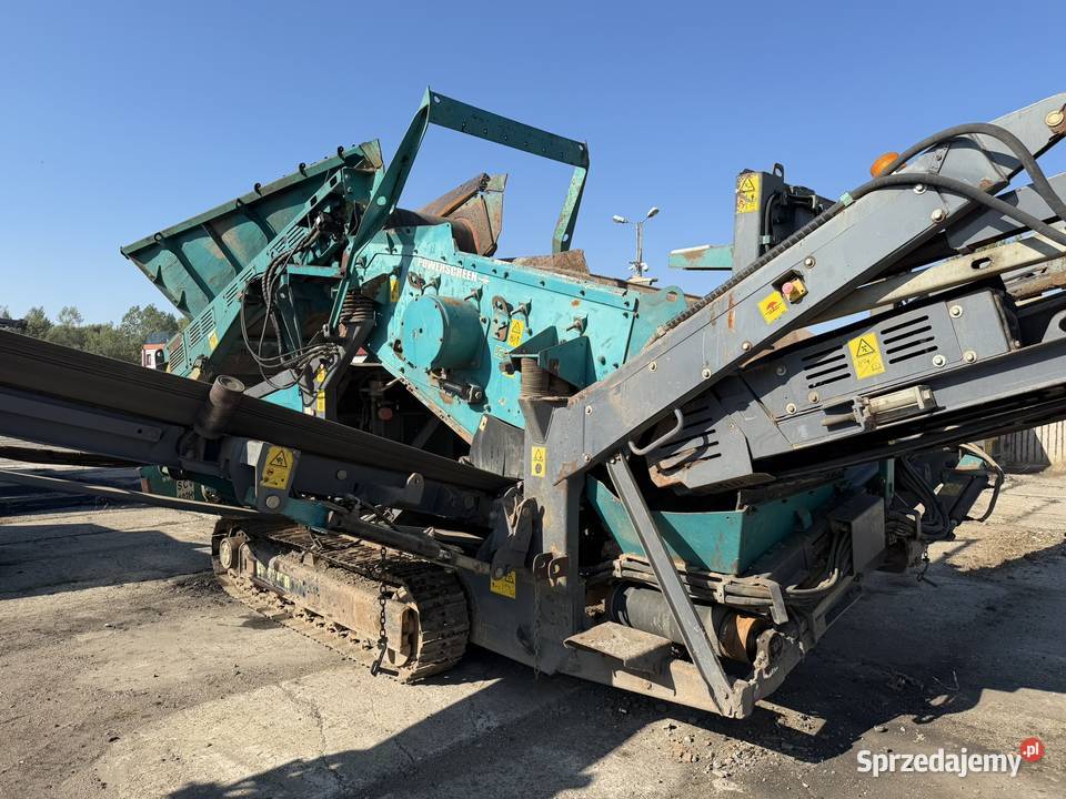 Przesiewacz Powerscreen Warrior 600 Zator