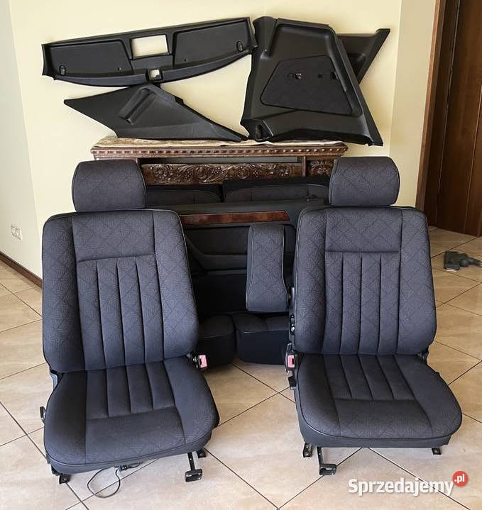 Mercedes W124 Coupe Podsufitka Fotele śląskie Kłomnice
