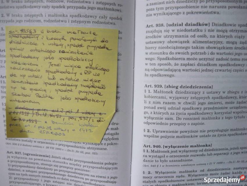 KODEKS CYWILNY RODZINNY I OPIEKUŃCZY WYD X 2002 Pozostałe sprzedam