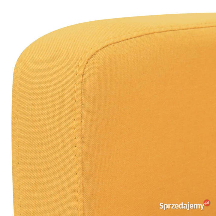 Sofa 2osobowa żółta 135 x 65 x 76 WM244710 Warszawa
