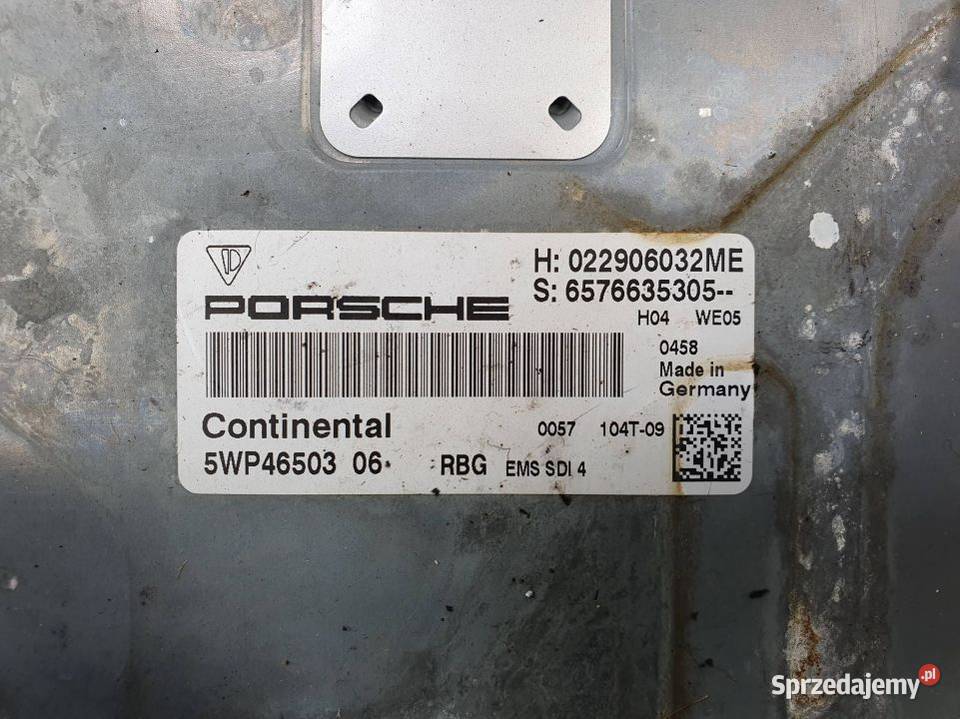 KOMPUTER SILNIKA ECU PORSCHE CAYENNE I LIFT osobowe kujawsko-pomorskie Lipno