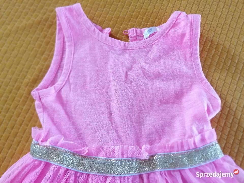 Sukienka tiulowa różowa rozmiar 104 Rozmiar 104