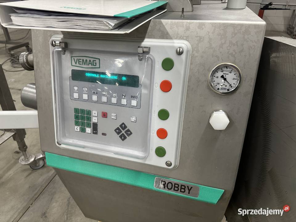 Nadziewarka próżniowa Vemag ROBBY z porcjomatem Produkcja Krotoszyn