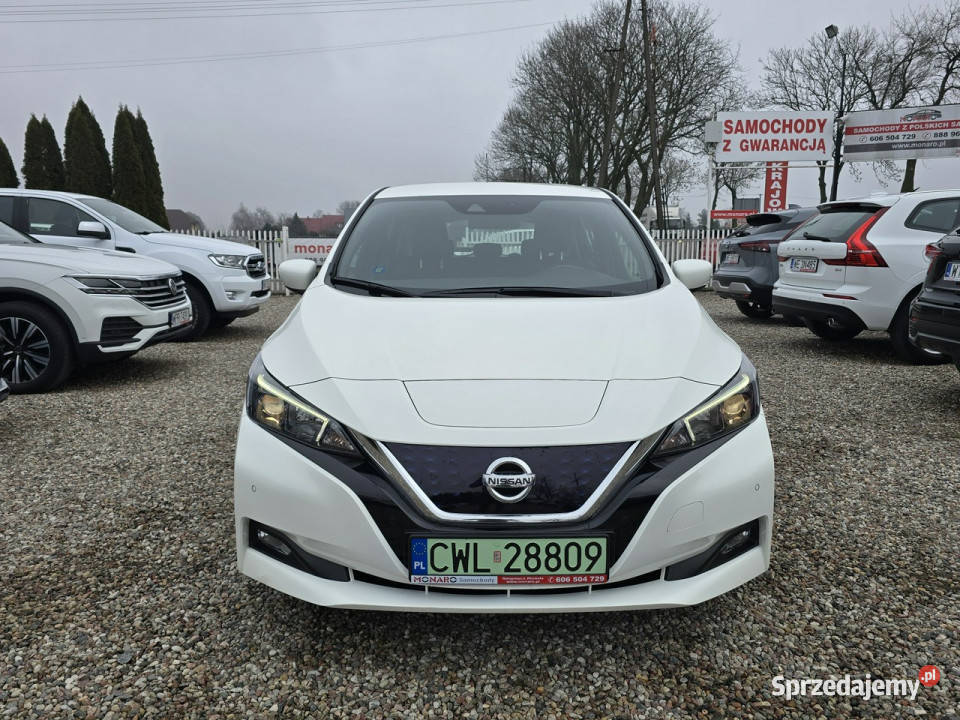 Nissan Leaf Elektryczny Tania jazda Salon Polska klimatyzacja Włocławek