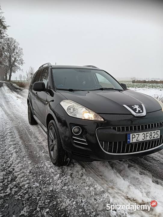 Sprzedam tanio peugeot 4007 2013 do małych 160KM Pobiedziska