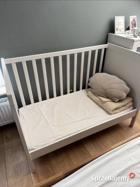 Łóżeczko Ikea Sundvik materac Stan idealny Łóżka zachodniopomorskie Szczecin