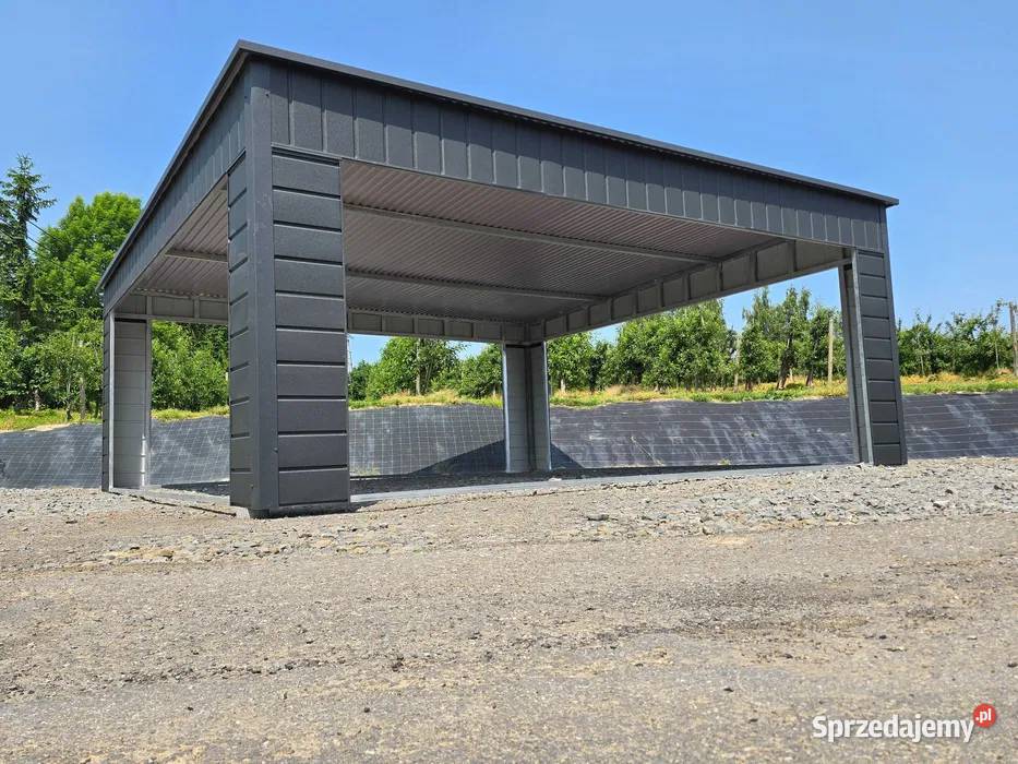ŁADNY CARPORTZadaszenie na pojazd Schowek Ryki