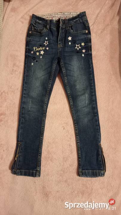 Spodnie jeansowe dziewczęce Rybnik