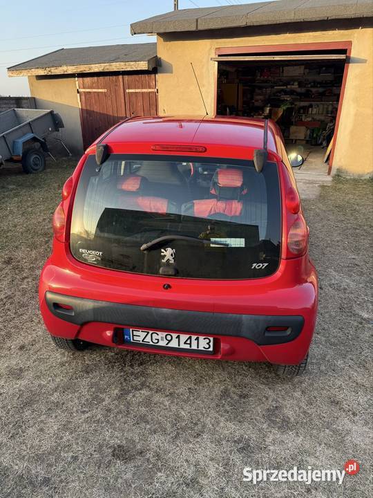 Peugeot 107 l 2011 5 drzwi benzyna niski łódzkie Ozorków