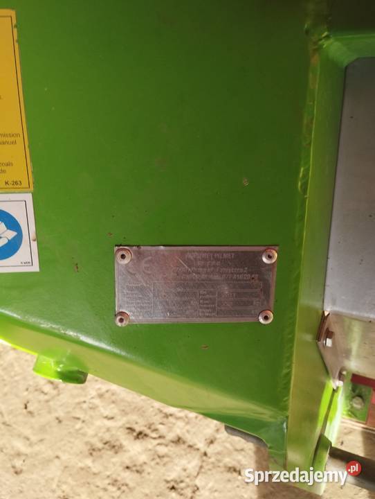 Rozsiewacz do nawozów dwutarczowy Unia MX 1200 Proszowice