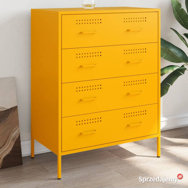 Szafka musztardowa 68x39x89 stalowa WM842985 Warszawa