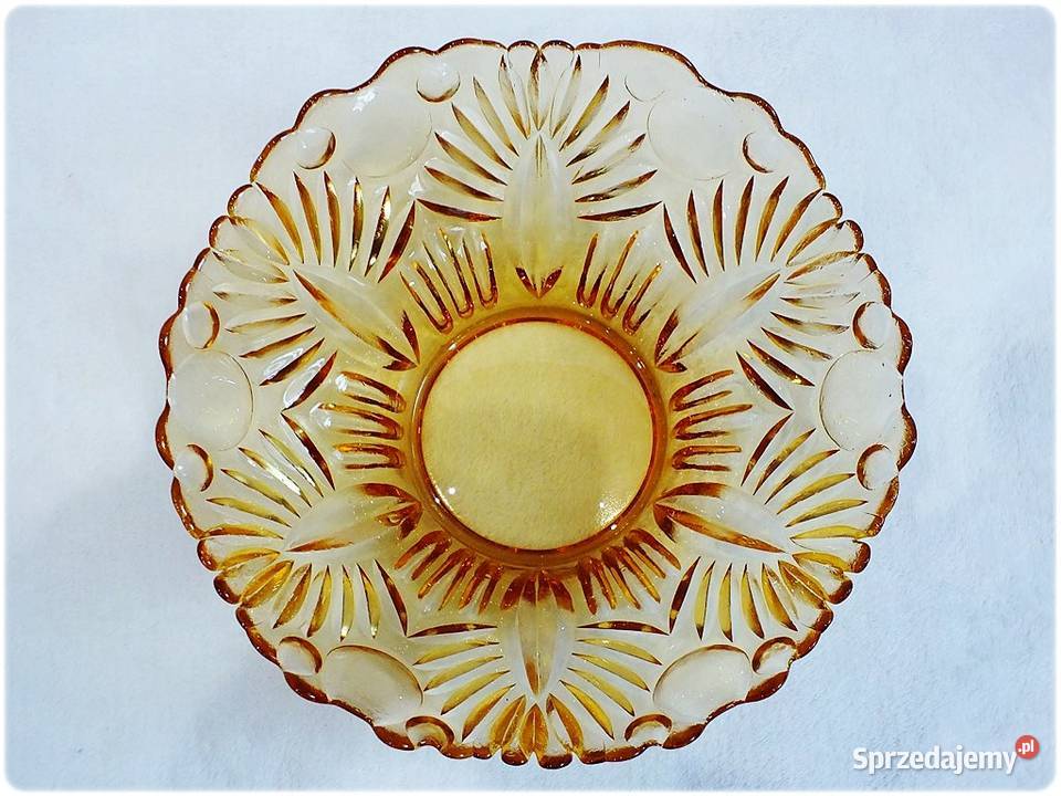 Stara Patera Misa szklana Salatera Carnival Antyki, Sztuka, Kolekcje