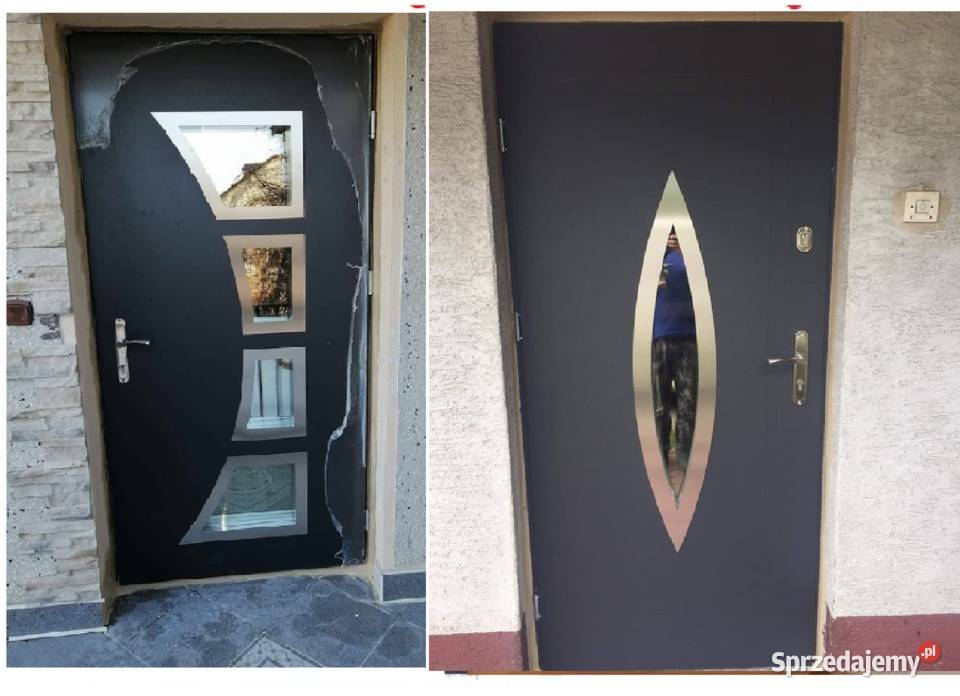 Drzwi wewnątrzklatkowe zewnętrzne wejściowe