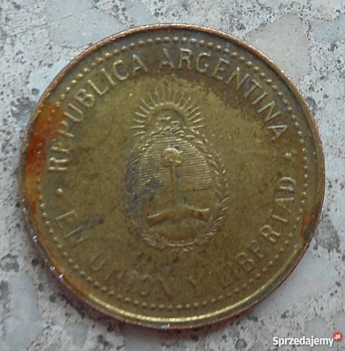 ARGENTYNA10 CENTAVOS2008 r mazowieckie Legionowo