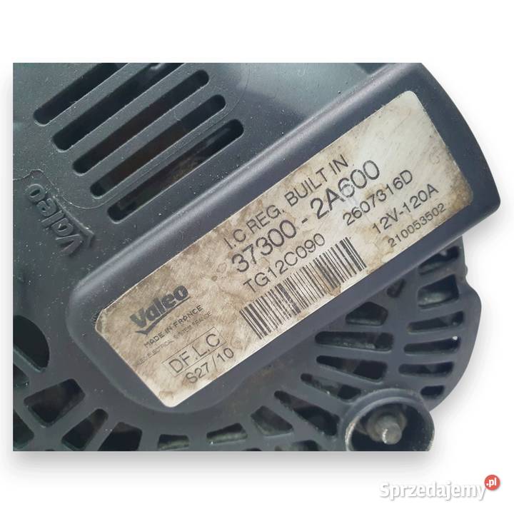 ALTERNATOR Kia Ceed 16 CRDi 373002A500 Valeo osobowe Chełm