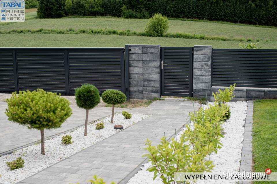 Nowoczesne ogrodzenie aluminiowe ŻALUZJOWE Lublin sprzedam